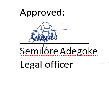 Signature privacy policy