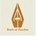 Bank of Zambia logo with an orange flame/droplet symbol and the text Bank of Zambia